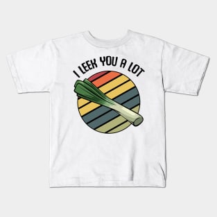 Leek Vegan Kids T-Shirt